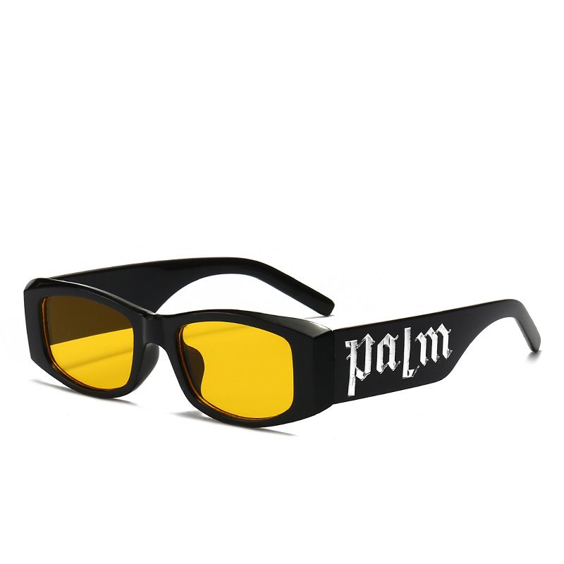 Narrow Frame Sunglasses Punk Style UV Protection For Street Shooting - Image 1