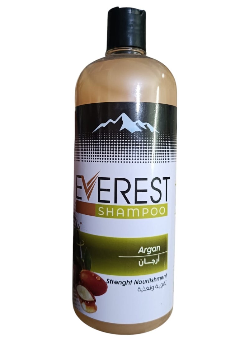 Everest Everest Shampoo for Hair Strengthening and Nourishment with Argan Oil - 1 Liter  - Image 1