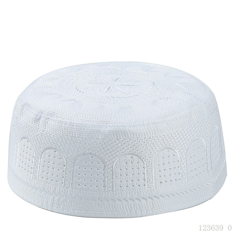 Cross-Border Supply Embroidered Hui Hat - Cotton Flat Cap for Men,  Wholesale - Image 3