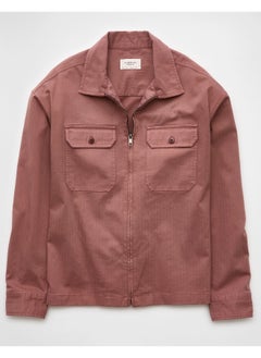 American Eagle AE Herringbone Shirt Jacket  - Image 4