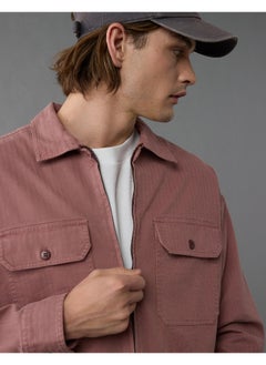 AE Herringbone Shirt Jacket