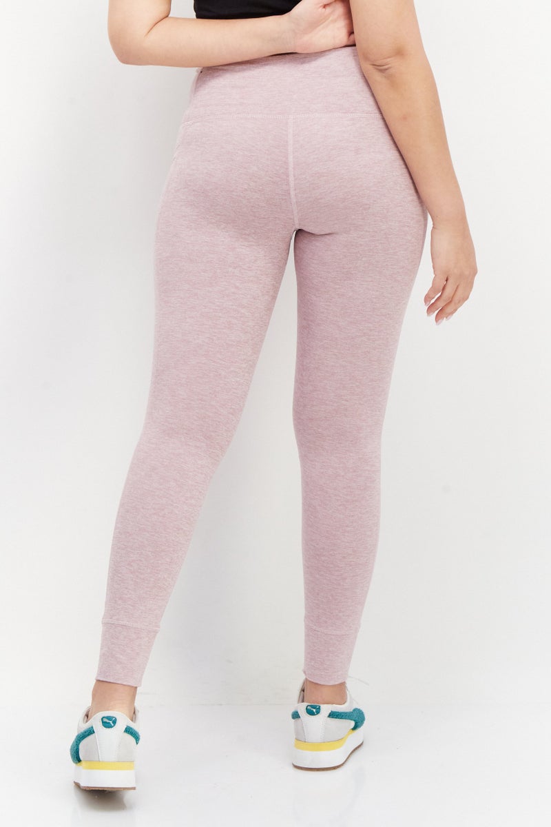 HEAD Women Sportswear Fit Training Leggings, Light Pink - Image 2