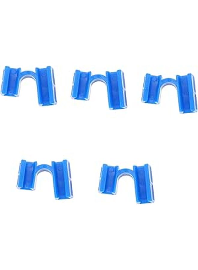 Alipis 5pcs Reusable Plastic Chopsticks Training Covers Helper Clips Simple Elegant Design - Image 1