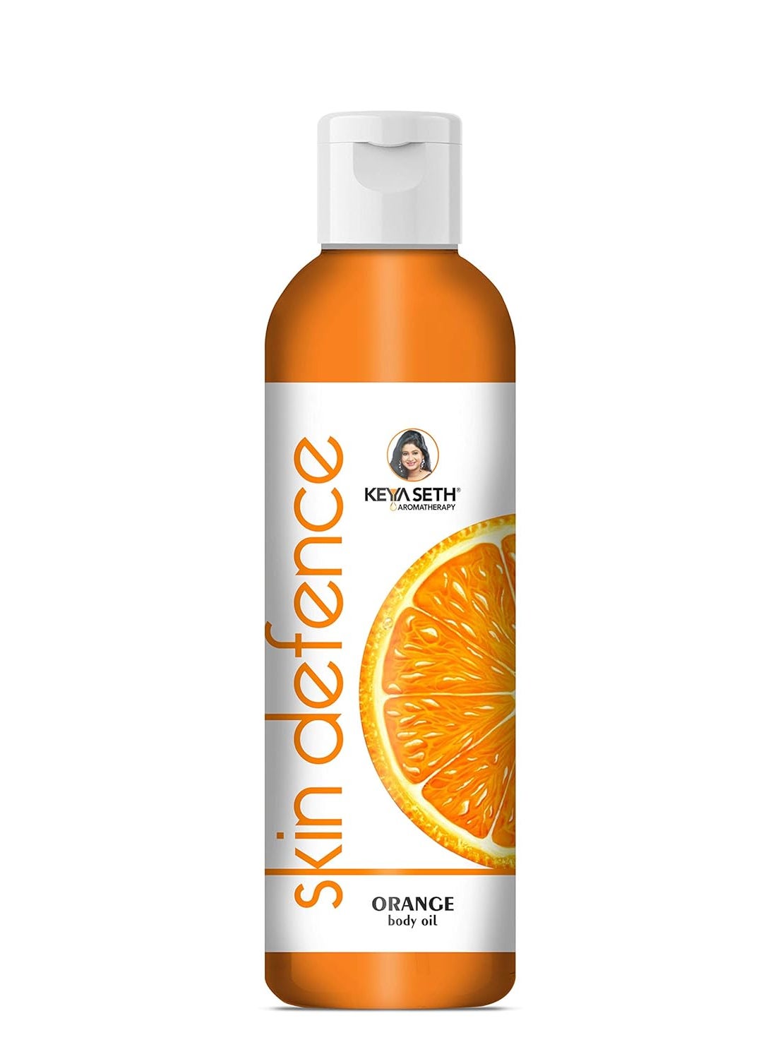 KEYA SETH AROMATHERAPY, DEVICE OF DROP Keya Seth Aromatherapy Complete Winter Skin Care Combo Enriched with Vitamin C Skin Defence Orange Body oil 200ml  Orange Face  Body Moisturizer 200ml  - Image 2