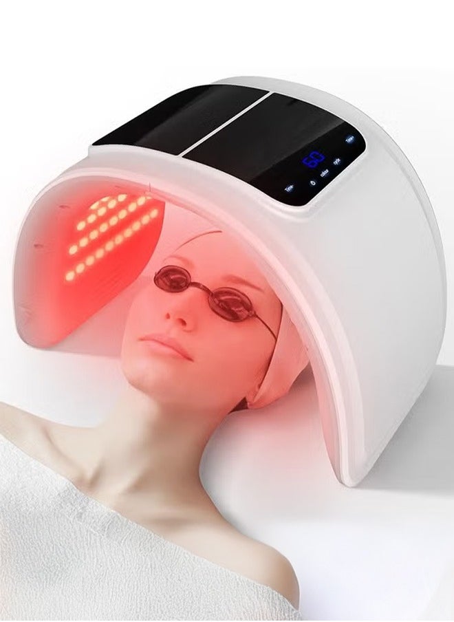XiuWoo - Red Light Therapy Mask, Led Light Therapy for Face, 7 Colors Led Face Mask Facial Led Light Therapy Tool Skin Care Equipment at Home, Facial Neck Body Hand Beauty Mask - Image 1