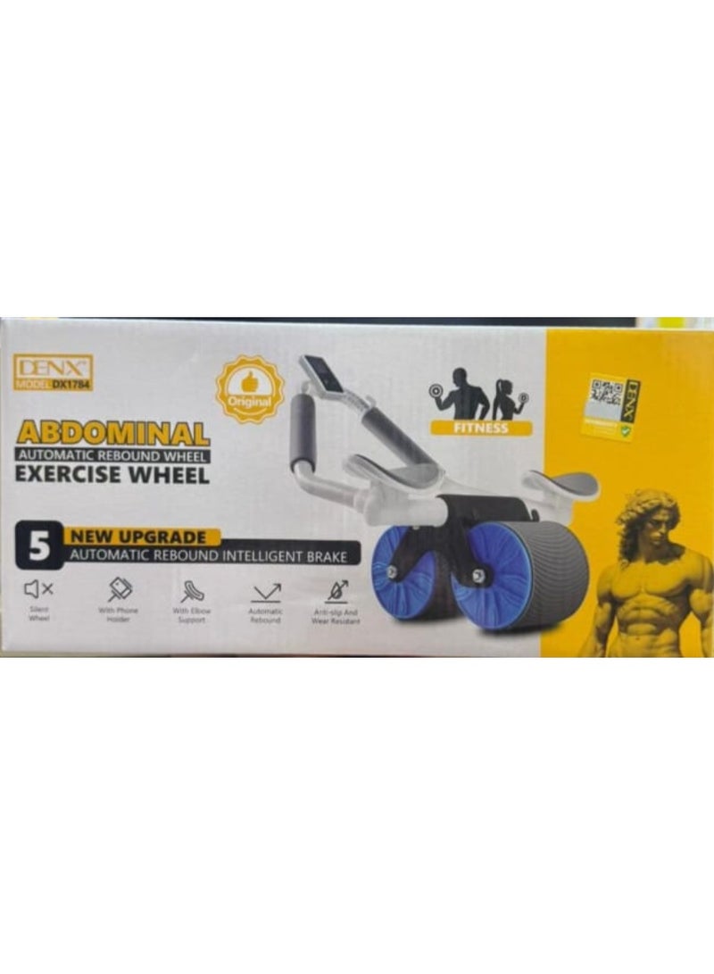 Denx Fitness Ab Roller Wheel for Core Training, Dual-Wheel Stability, Ergonomic Non-Slip Handles, Durable and Portable Home Gym Equipment for Abs, Arms, Shoulders, and Back Workouts - Image 5