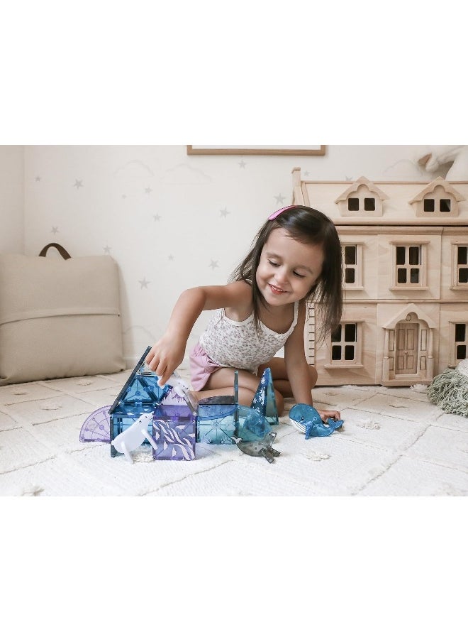 MAGNA-TILES Magna TilesÂ® Arctic Animals 25 Piece Set, Clear Colors  - Image 3