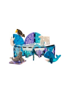 MAGNA-TILES Arctic Animals 25-piece Magnetic Construction Set, Original 3d Magnetic Building Tiles, For Kids Ages 3+  - Image 3