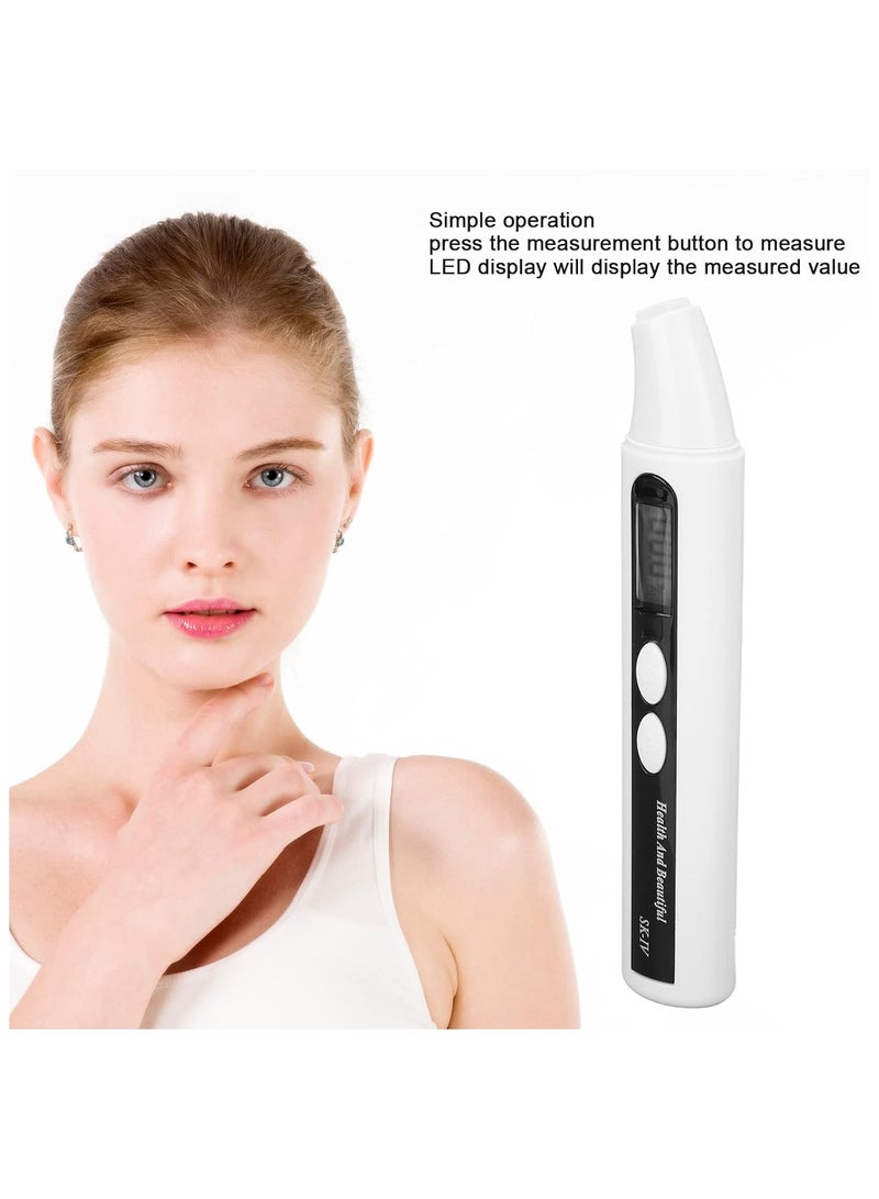 general Skin Tester, Small Digital Skin Moisture Analyzer for Home Use - Image 2