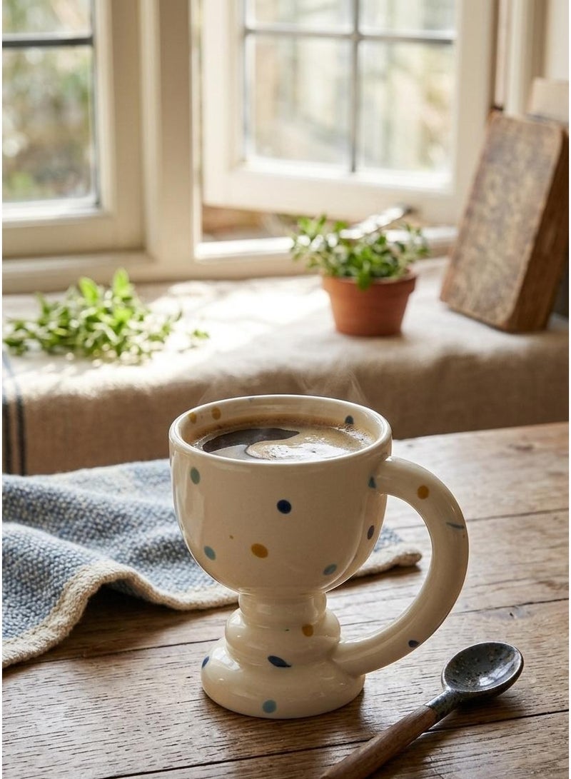 AKDC CERAMIC MUG 350ML CREAM - Image 2