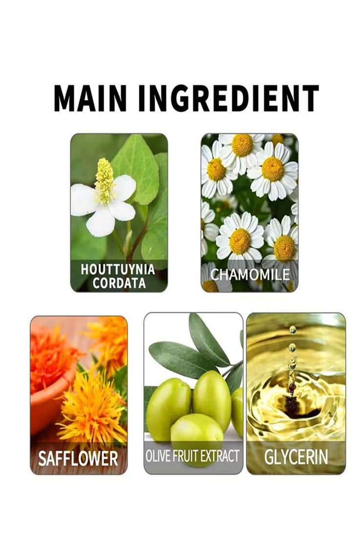 إيلهو تعزيز أسطوانة العين للنساء والرجال يخفف من التعب الجاف والمنتفخ يحسن راحة العين 8 مل عيون تدليك أسطوانة - Image 4