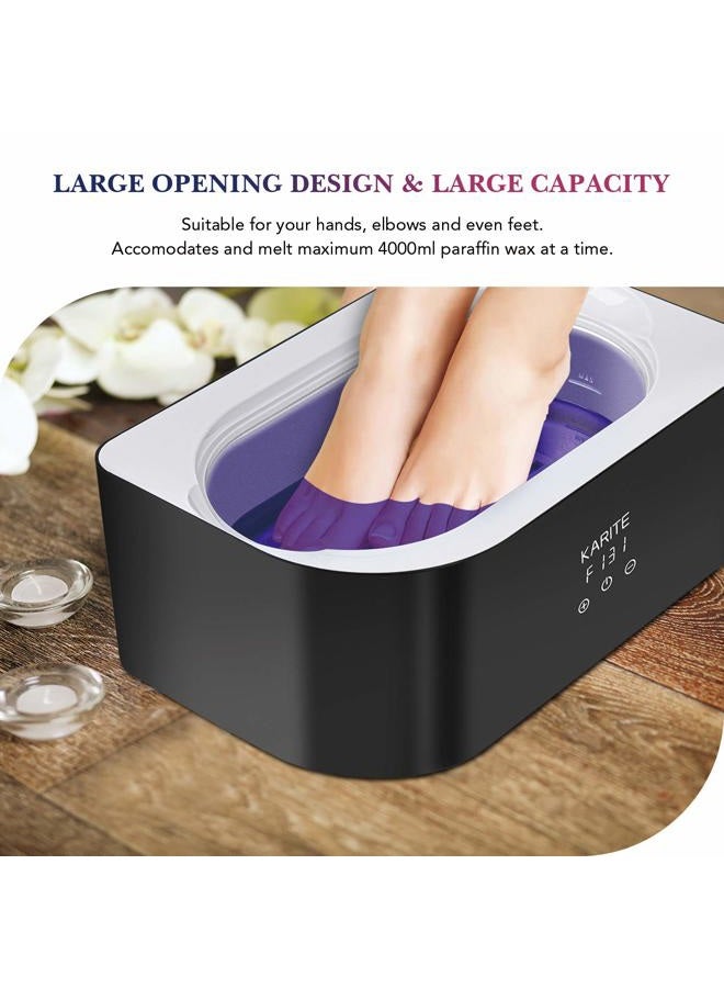 KARITE Lavender Scented Paraffin Wax Beads Blocks - 4 Pack for Bath, Hand, Feet Dry Skin Moisturizing, Hydration, and Nourishment - Image 5