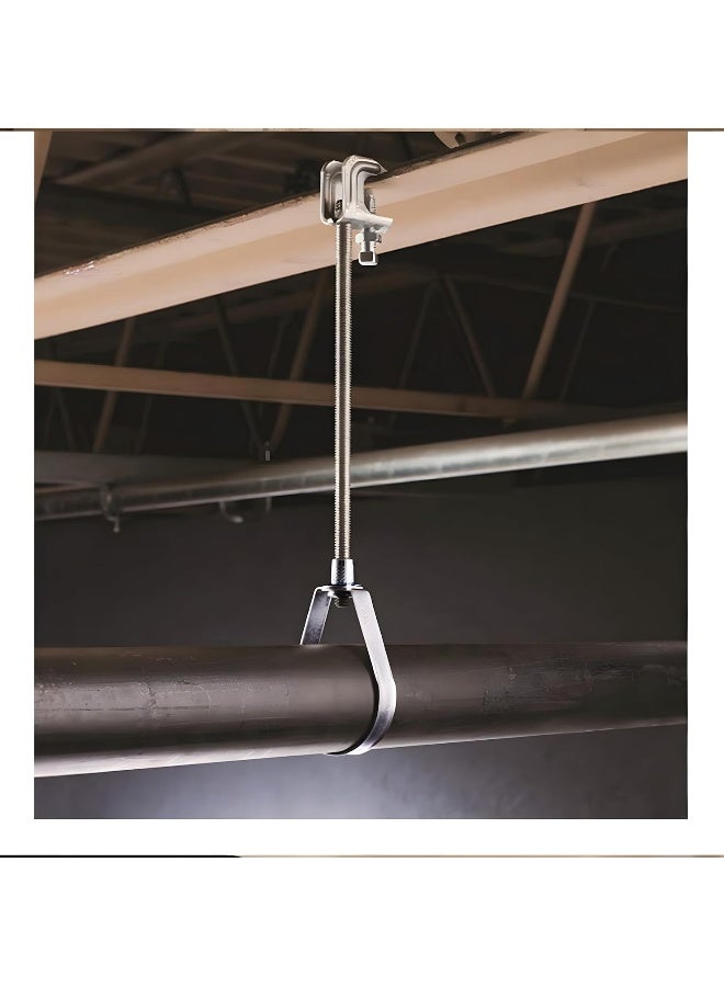 Poaker Swivel Loop Pipe Sprinkler Clamp Hanger Pre-Galvanized Steel For Indoor/Outdoor Use - Image 4