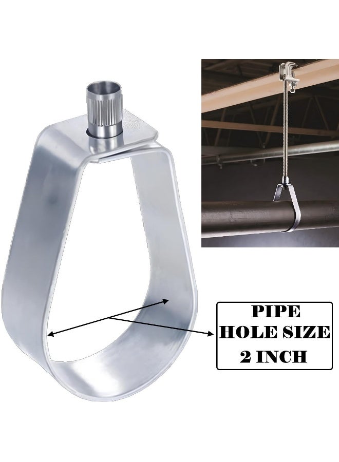 Poaker Swivel Loop Pipe Sprinkler Clamp Hanger Pre-Galvanized Steel For Indoor/Outdoor Use - Image 2