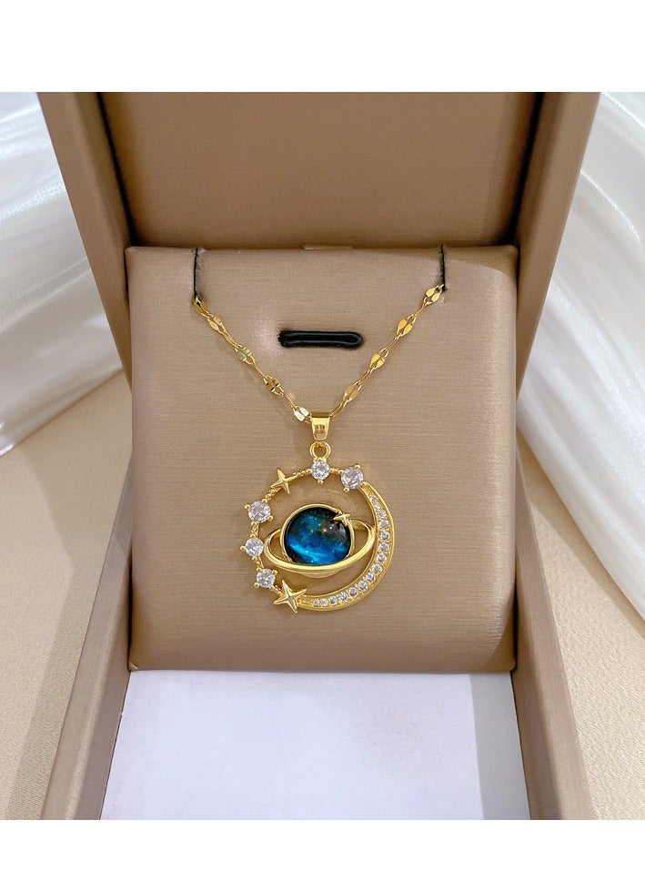 قلادة قلادة القمر والكواكب الحساسة - Image 2