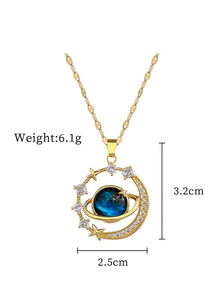 قلادة قلادة القمر والكواكب الحساسة - Image 4