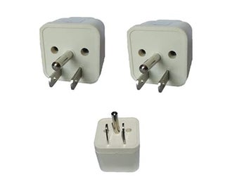 Mute Universal Electrical Conversion Travel Adapter 3 Pin Plug Compatible India to USACanadaJapan More Type B Plug Type B Pack of 3 - pzsku/Z34BDF6E262A82C50B4ACZ/45/1748243688/de2ca897-7b8c-46a2-b1cf-71c449850ad3