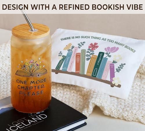 Mirasphere Book Lover Gifts for Women - Book Gifts for Book Lovers Bookish Gift Items - Reading Accessories Books Club Gift Readers Present for Bookworm Mom - Mothers Day Gifts - Image 4