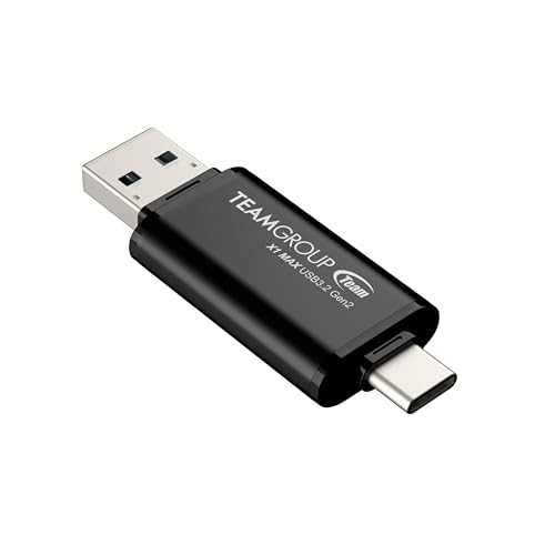TEAMGROUP X1 MAX 128GB USB 3.2 1000MB/s Gen 2 Type A & Type C (3.1/3.0) OTG Dual Interface USB Flash Drive Data Storage Memory Stick Compatible with Smartphone/Tablet/Laptop/PC/MacBook TX1MAX3128GB01 - Image 3