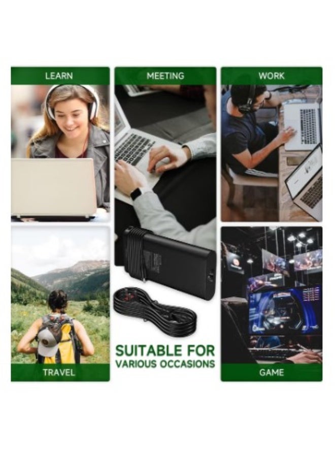 Terabyte 130W 19.5V 6.67A Laptop Charger for Dell XPS 15 9530 9550 9560 9570 Dell Inspiron 13 7347 13 7348 7459 Dell Precision M2800 M3800 5510 5520 5530 DA130PM130 HA130PM130 Power Supply Adapter【4.5mm x 3.0mm】 - Image 3