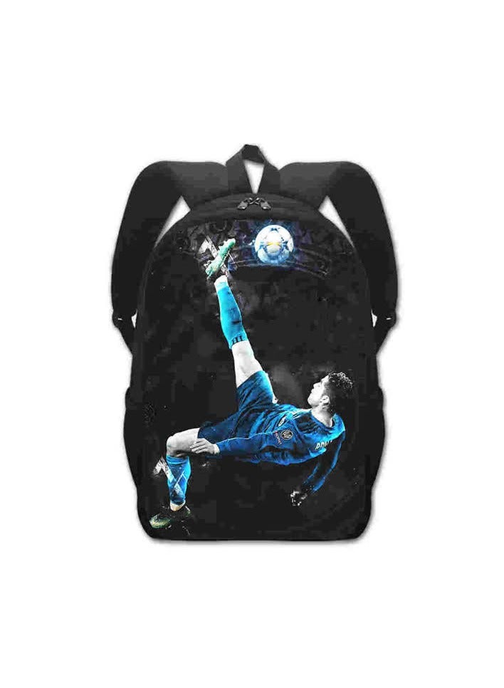 C7 schoolbag football Cristiano Ronaldo 141617-inch primary school kindergarten backpack one-piece system,A-Special offer real 16-inch single layer 270g 