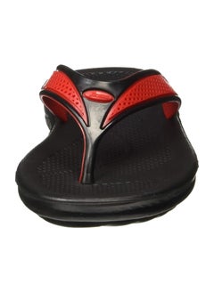 Paragon Women's Flip Flops Women's Slippers footwear 1215 Black-Red Made in India  - Image 2