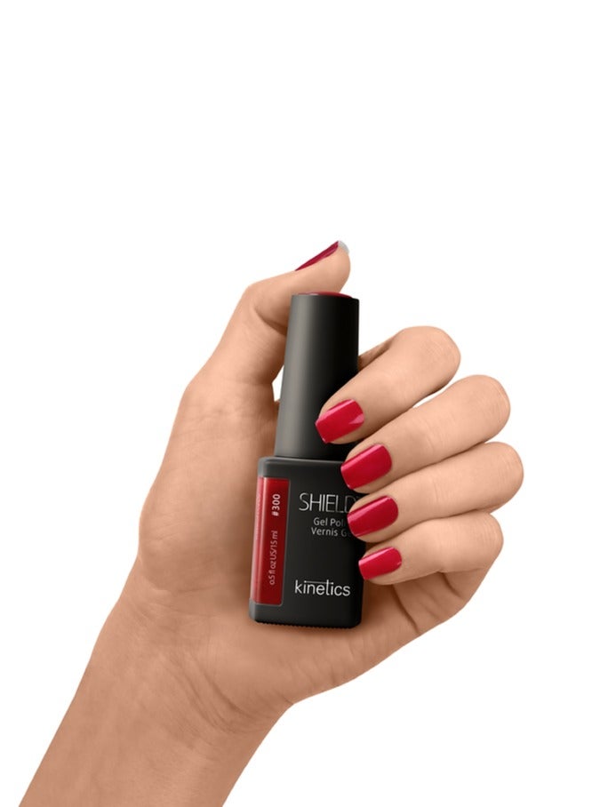 KINETICS SHIELD GEL POLISH 15 ML | #300 ICELAND POPPY - Image 2