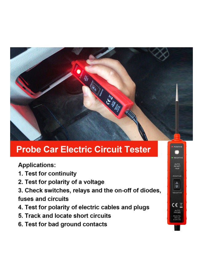 Loquat Automotive Circuit Tester Red - Image 5