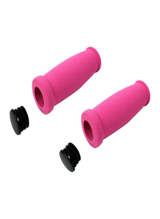 Kick Push New Replacement Handle Grips for Razor Scooter - Foam Grip for Handlebar (Pink) - Image 3