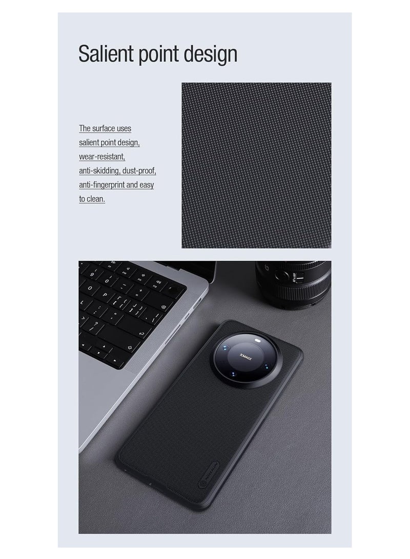 Nillkin Super Frosted Shield Pro Magnetic Series Cover Case Designed For Huawei Mate 60 Pro/60 Pro Plus - Black - Image 5