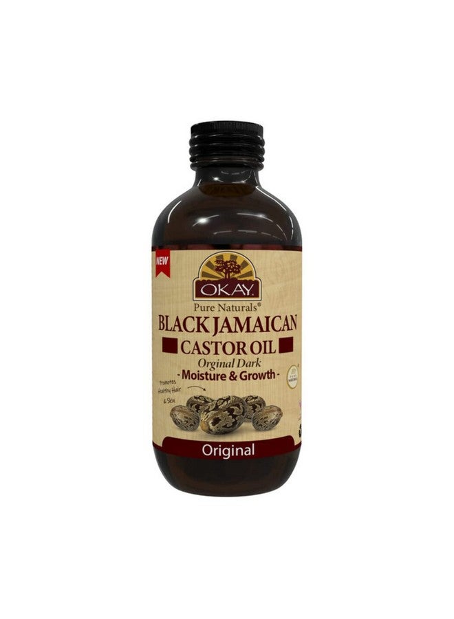 OKAY Kay Black Jamaican Castor Oil Original Dark 4Oz / 118Ml - Image 2