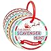 LMC Products Childrens Scavenger Hunt Toddler Activities Games for 2 3 Year Olds Up Kids Educational Scavenger Hunt Cards Christmas Edition - Image 3