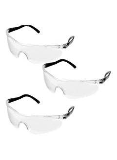 KASTWAVE KASTWAVE Transparent Eyes Protective Glasses Full Eyes Protection Goggles for Kids men and women, Prevent Droplets and Waterproof, Windbreak sand for Outdoor, Bike Race, Travel, Pool Swimming Party  - Image 1