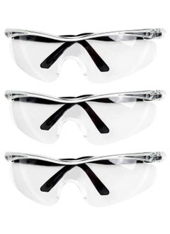KASTWAVE KASTWAVE Transparent Eyes Protective Glasses Full Eyes Protection Goggles for Kids men and women, Prevent Droplets and Waterproof, Windbreak sand for Outdoor, Bike Race, Travel, Pool Swimming Party  - Image 2