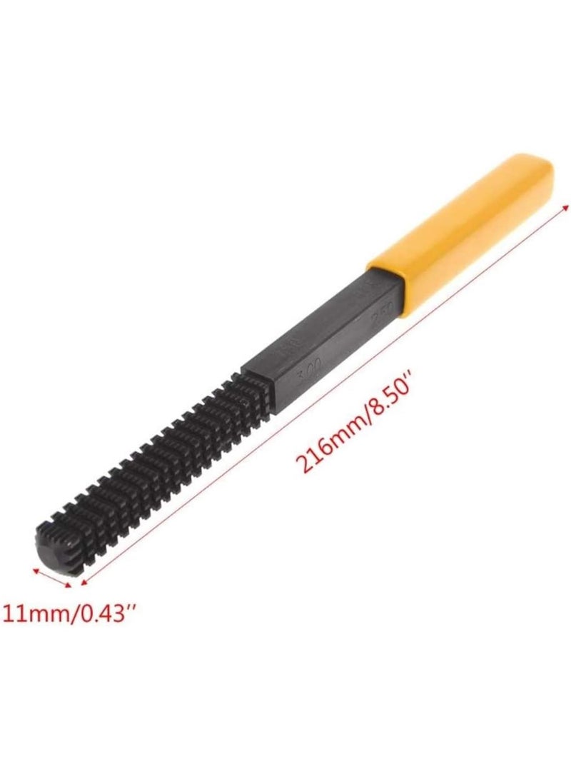 GGOOT Thread Repair File Thread Restoring File Thread Chaser File Teeth Correction Metric Hardware DIY Thread Repair Tools  - Image 2