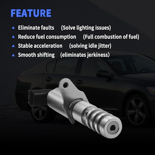 RABROPAR Engine Variable Valve Timing Solenoid Compatible with Chevrolet Trailblazer 2002-2009, fit for GMC Envoy 2002-2009, fit for Isuzu Ascender 2003-2008, fit for Saab 9-7x 2005-2009 - Image 3