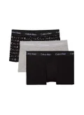 CALVIN KLEIN BLACK/GREY HEATHER/SUBDUED LOGO