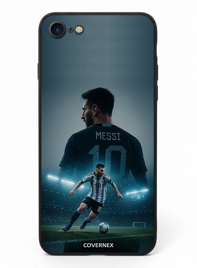 Covernex Apple iPhone SE 2020/2022 Protective Case Cover Printed Featuring Liomel Messi Action Montage Tribute - Image 2