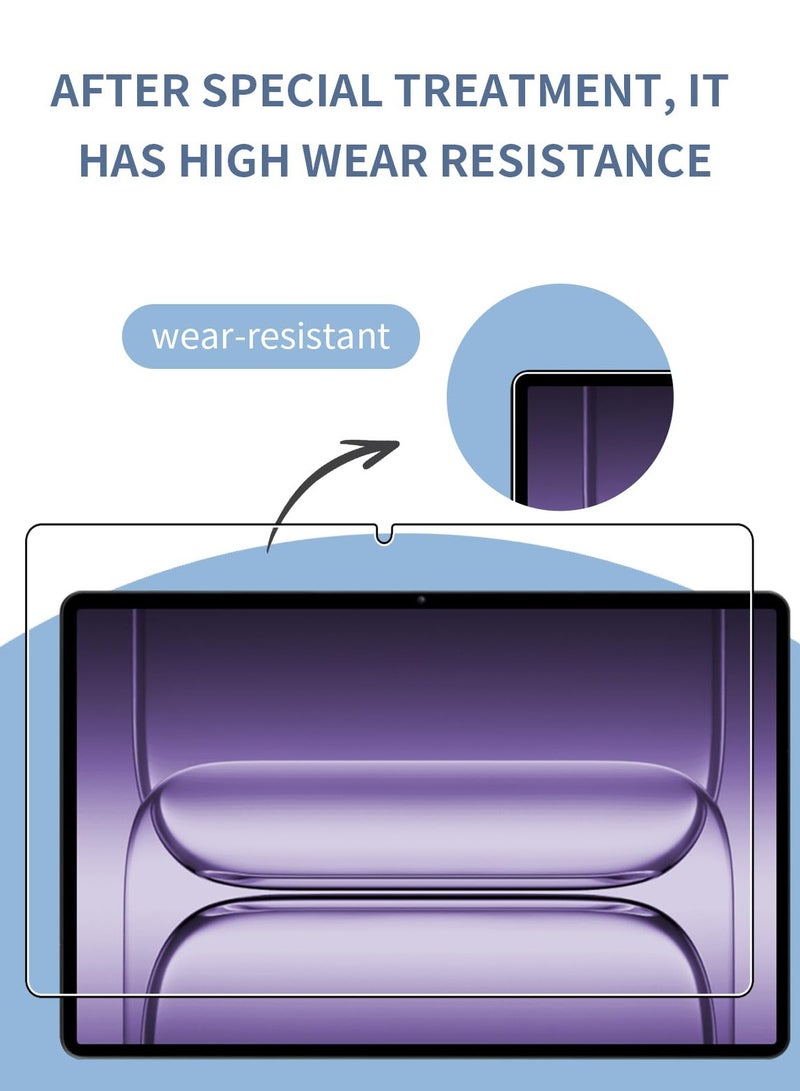 عام واقي شاشة متوافق مع ون بلس باد 3 13.2 بوصة 2025، 【عبوتان】 زجاج مقوى مضاد للخدوش، صلابة 9H، خالي من الفقاعات، زجاج مقوى عالي الوضوح - Image 5