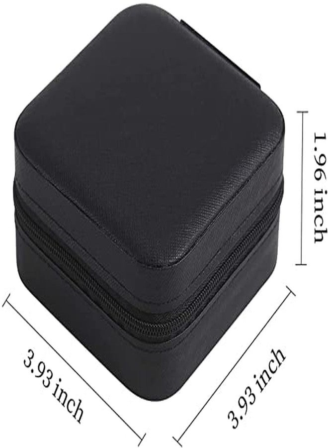 Six Sigma SIXSIGMA® Multipurpose Mini Portable PU Leather Small Jewellery Box, Pendant, Travel Portable Jewellery Case Ideal for Ring/Earring/Necklace and Bracelet (Black) - Image 3