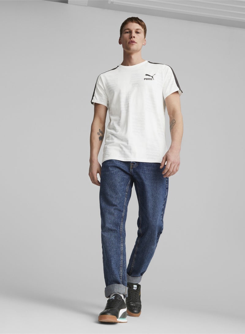 PUMA T7 Sport Mens T-Shirt - Image 4