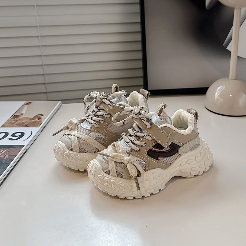 Mesh Children'S Sneaker 2025 New Boys' Dad Shoes Girls' Running Shoes Children'S Casual Shoes - Image 4