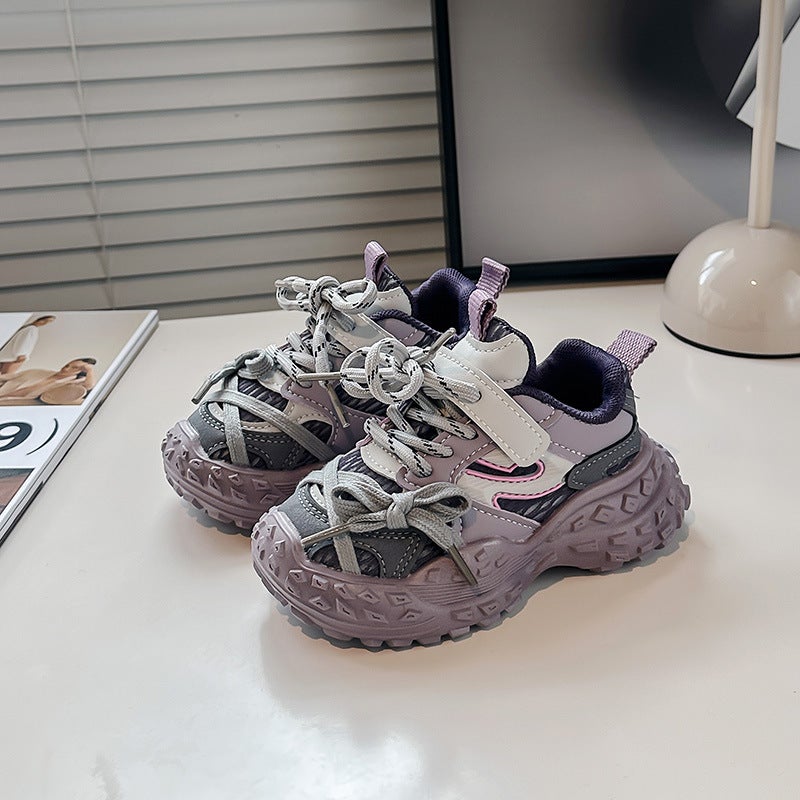 Mesh Children'S Sneaker 2025 New Boys' Dad Shoes Girls' Running Shoes Children'S Casual Shoes - Image 5