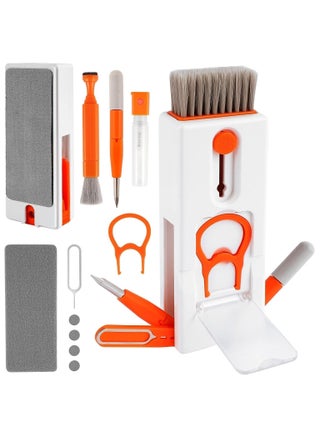 Modanoir Laptop Cleaning Kit – 11 in 1 Multi-Functional Keyboard Cleaning Kit, Portable Electronics Cleaner for Laptop, Mobile, AirPods, MacBook, iPad, PC, Tablet & More (Orange) - pzsku/Z34BFCDDD50F1027174E0Z/45/1748370795/188f21c8-6172-409d-b57e-d8462256d1e0