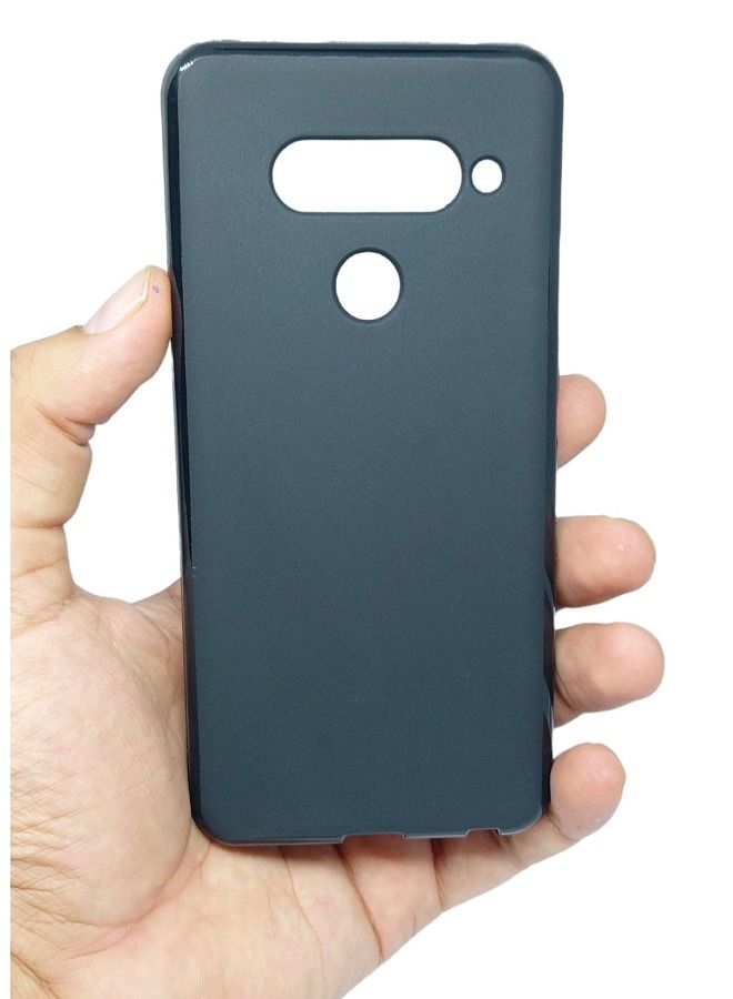 إيف غطاء حالة الخلفية المرن اللطيف من السيليكون الناعم المطاطية لـ LG V40 Black - Image 3