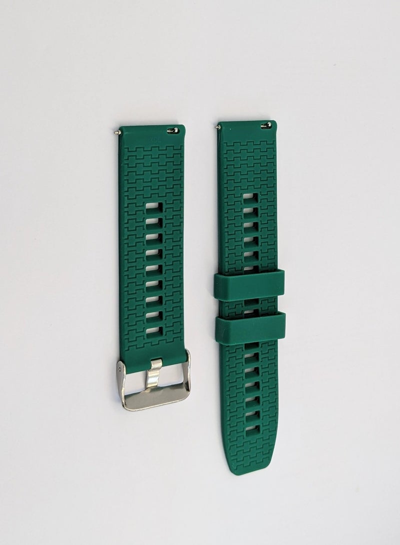 HEXABEX Huawei GT2 Strap, 22mm Silicone Strap for Huawei GT2 46mm Light Green - Image 2