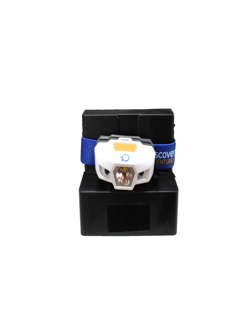 Discovery Adventures HeadLamp Smart Light Sensor, MAX 160LM, 6500K DOMESTIC LAMP BEAD, For Camping, Hiking, Fishing - Image 1