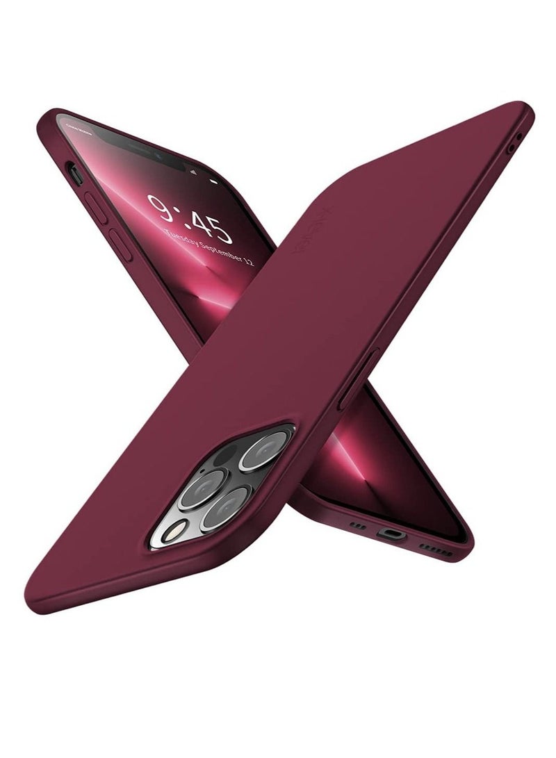 MUNTAQI Compatible iPhone 13 Pro Case Slim Fit Ultra-Thin [Guardian Series] Soft TPU Matte Finish Coating Phone Cases Lightweight Back Cover Grip for iPhone 13 Pro 6.1"(2021 - Image 1