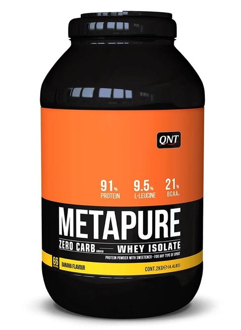 Metapure Zero Carb Isolate Protein Banana 2kg