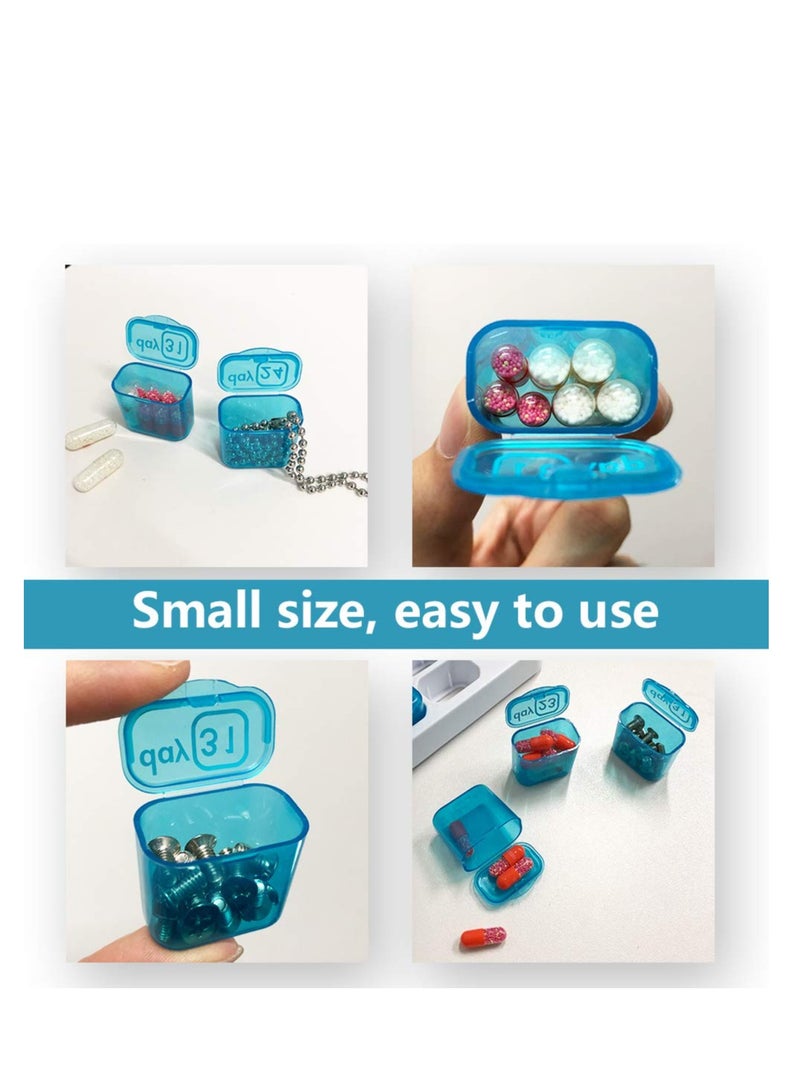 SYOSI 31 Day Monthly Pill Organizer, Portable Pill Medicine case Box Holder for Daily Medicine/ Vitamin/Fish Oils /Supplement - Image 2